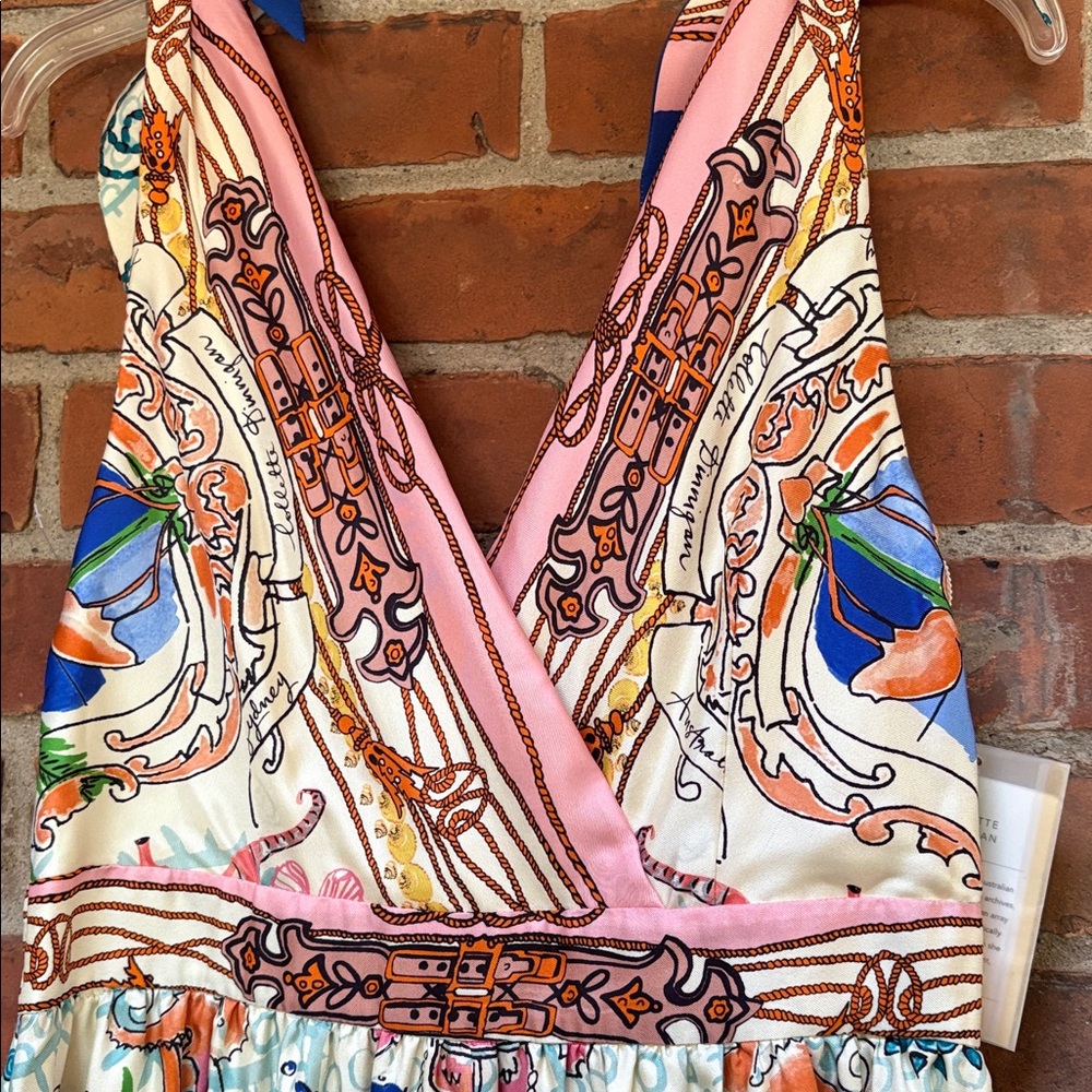 Anthropologie Collette Dinnigan Silk Dress - Picture 4 of 12